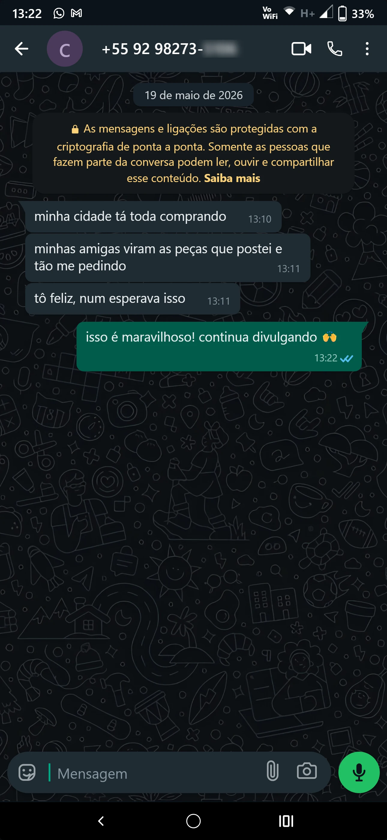 Depoimento de Cristina (AM)