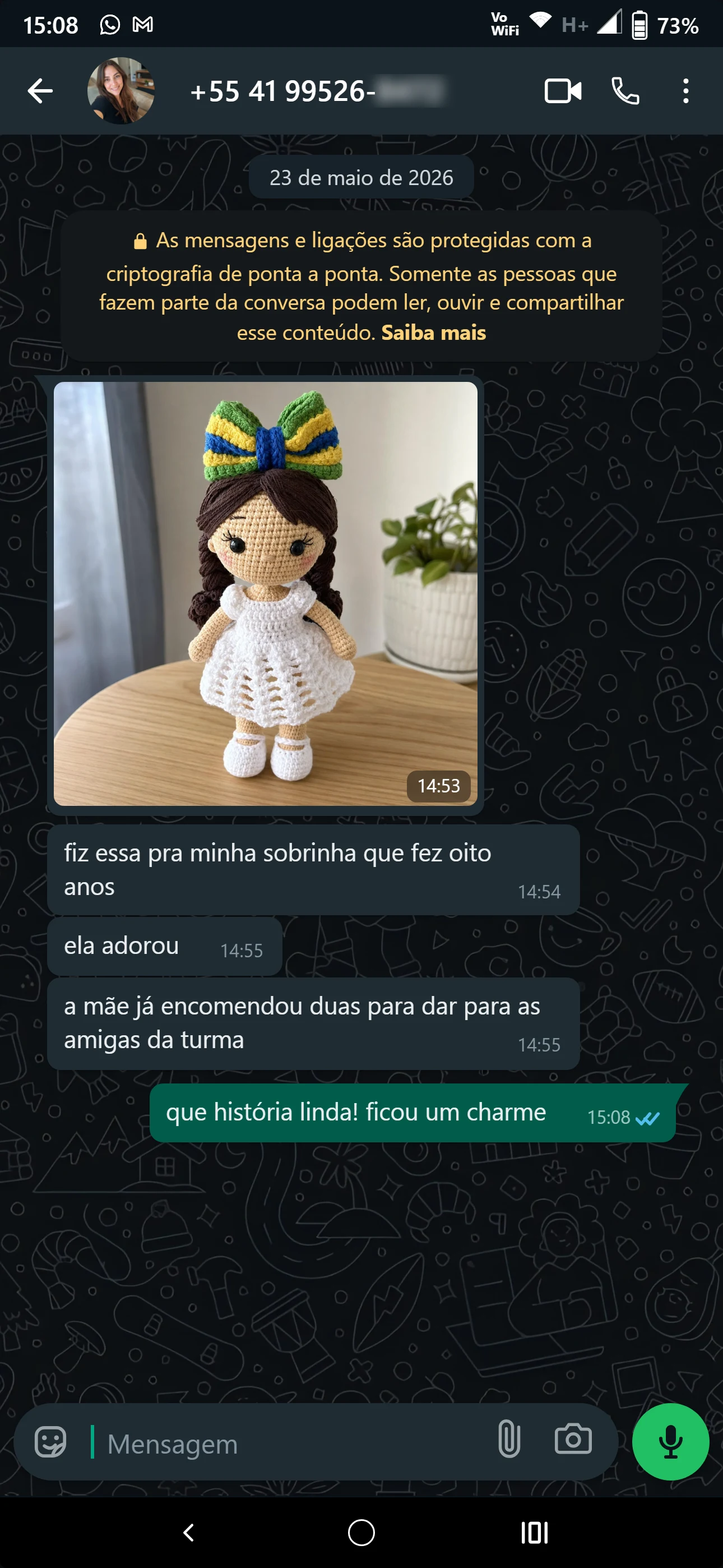 Depoimento de Tamires (PR)
