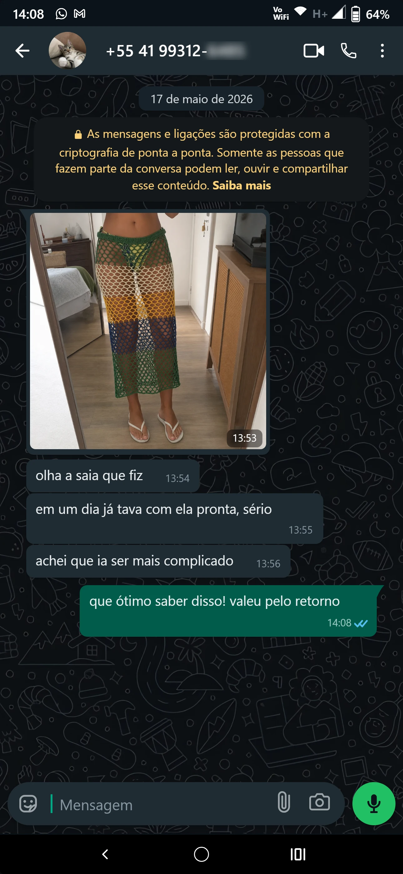 Depoimento de Vanessa (PR)