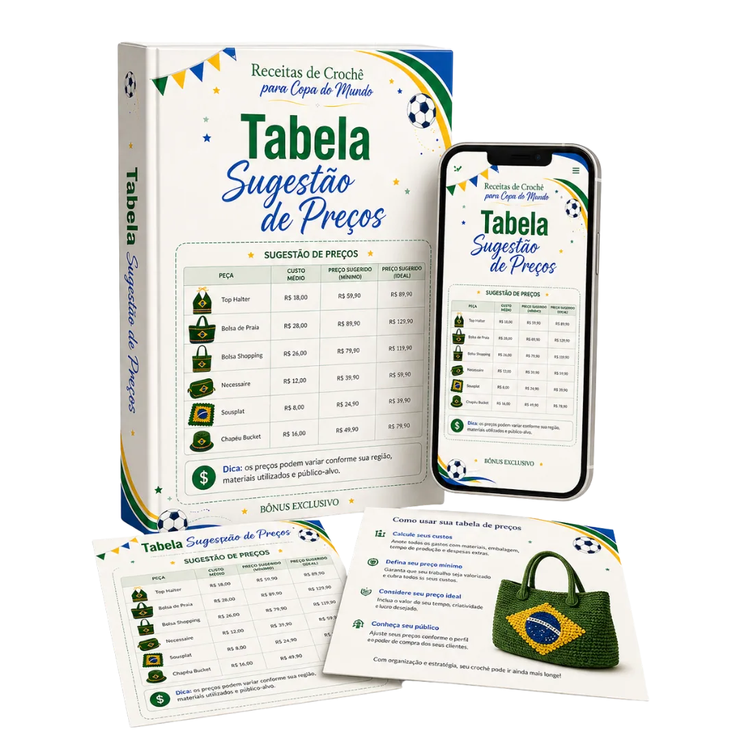 Tabela de Sugestão de Preços